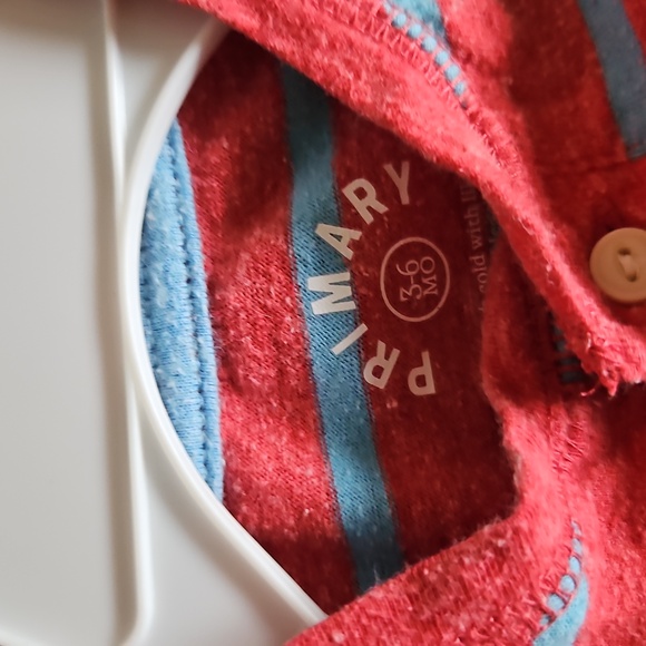 Primary 2 Pack Shortie Rompers - Picture 2 of 3